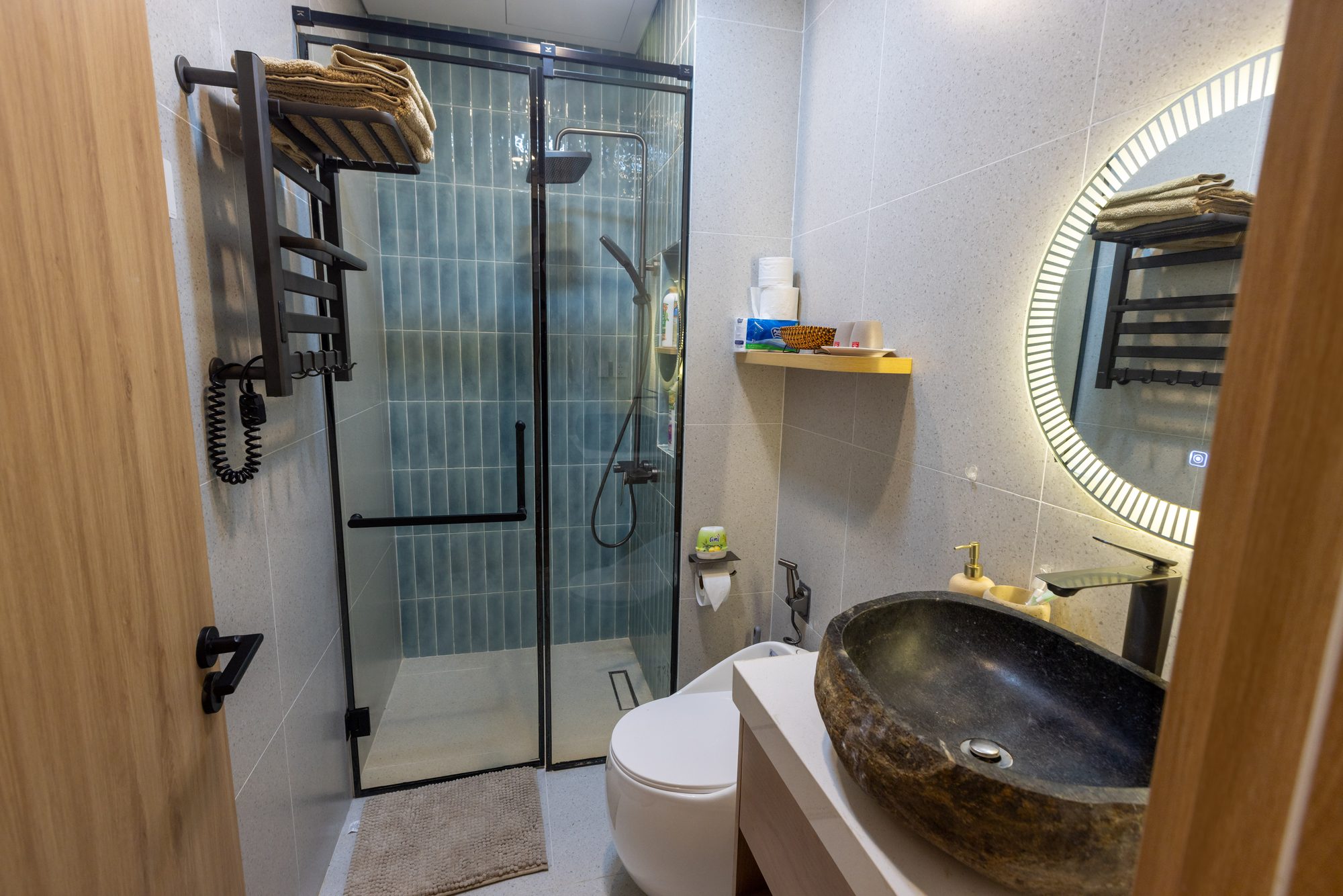 Bathroom with shower