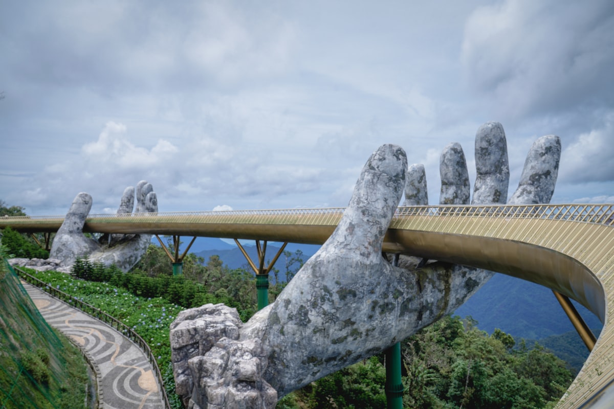 Golden Bridge at Ba Na Hills