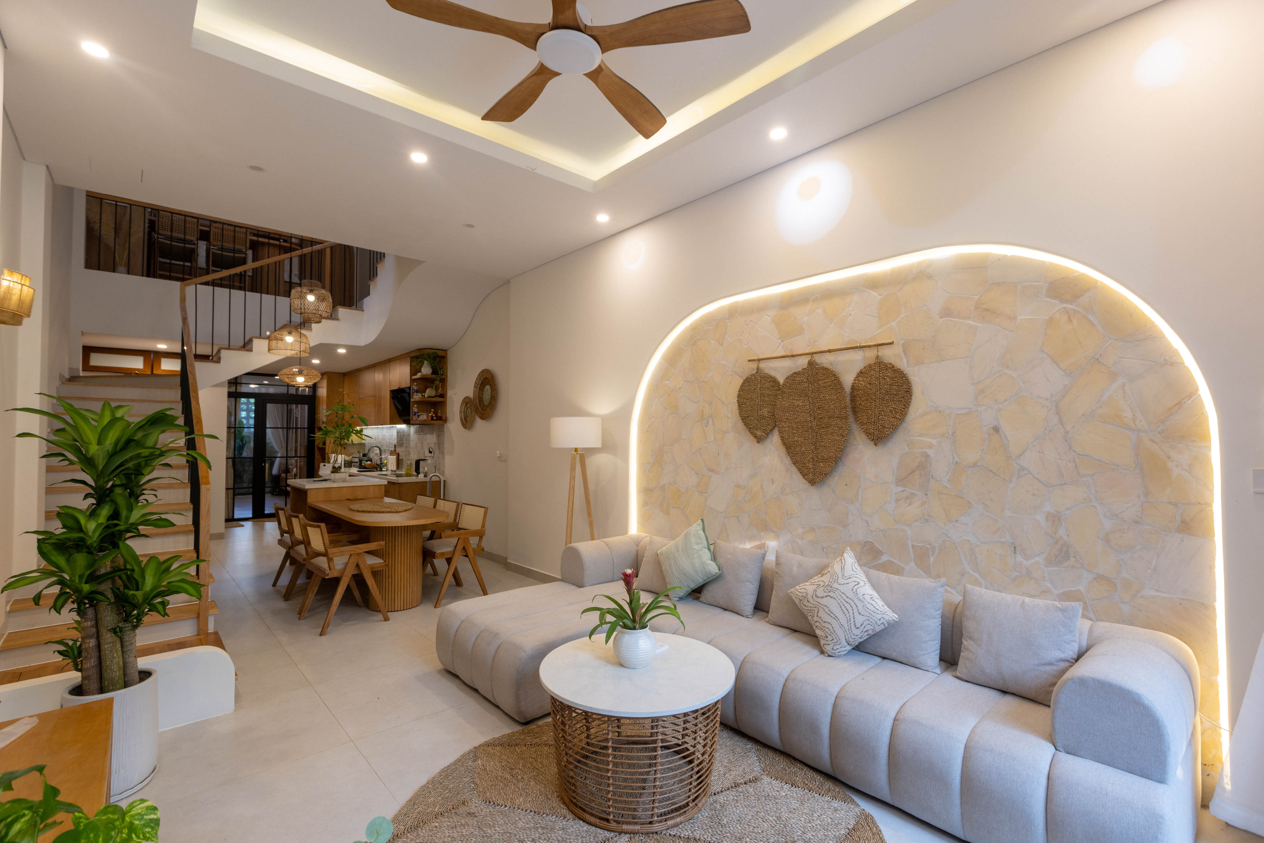 Living and dining